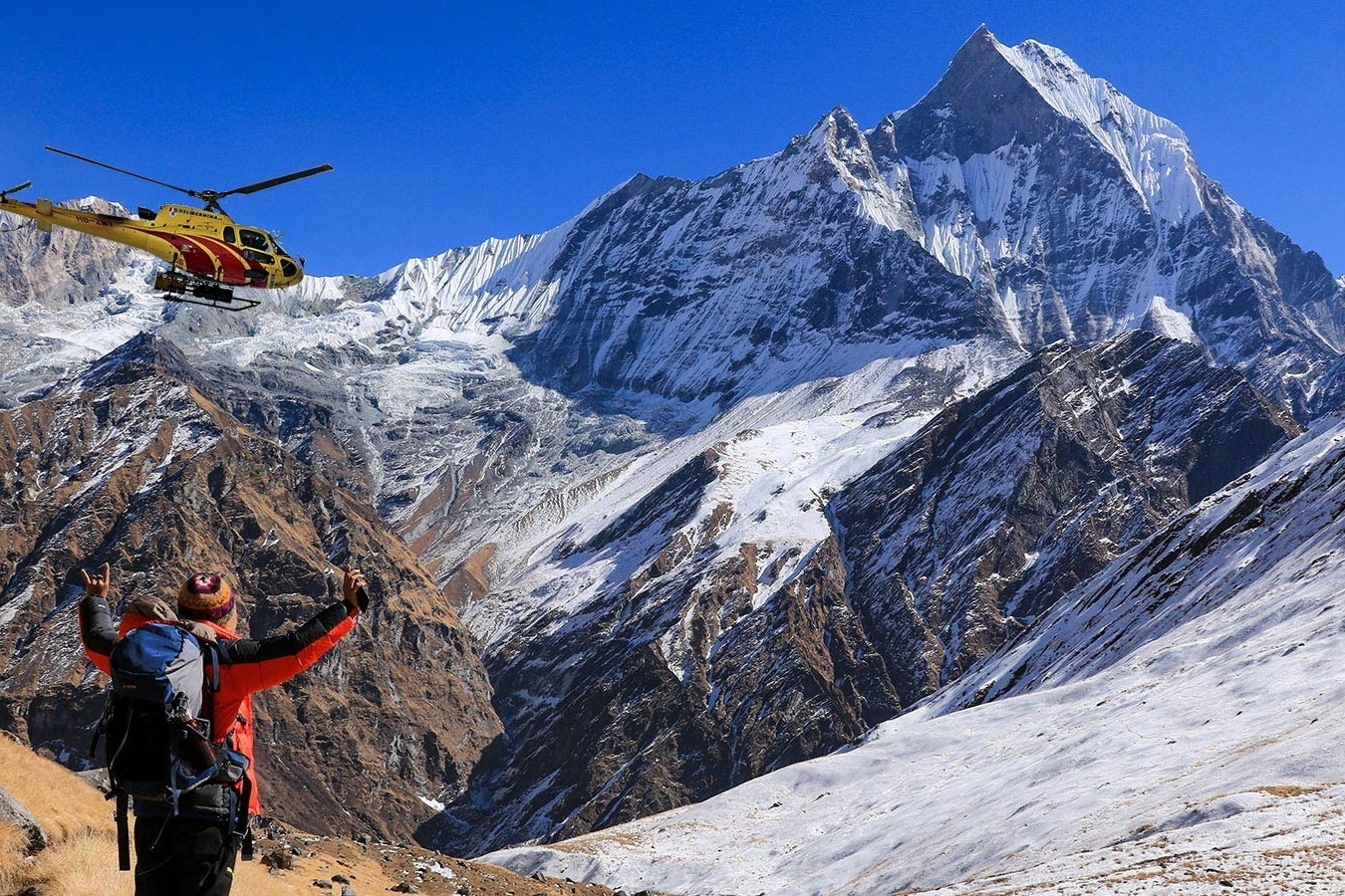 10 Days Annapurna Base Camp Trek Return By Helicopter